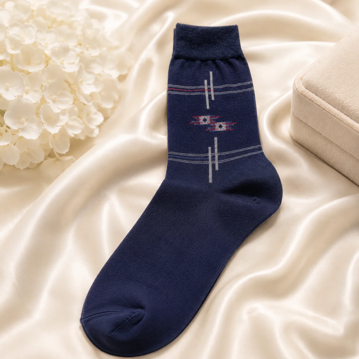 Men's Winter Warm Crew Socks – Soft Thick Knit | 4 Color Pack