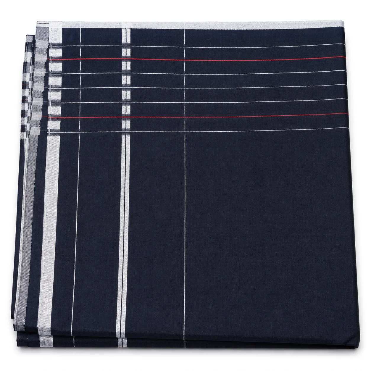 Premium Men's Cotton Handkerchief Set – 3 Colors Combo