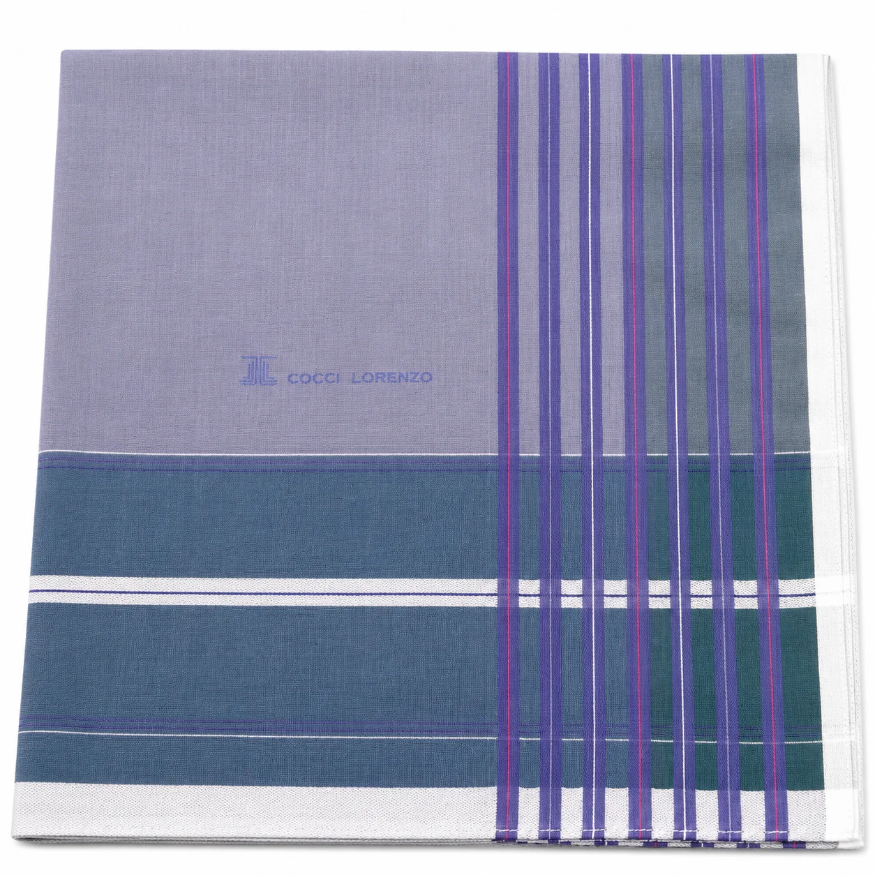 Premium Men's Cotton Handkerchief Set – 3 Colors Combo