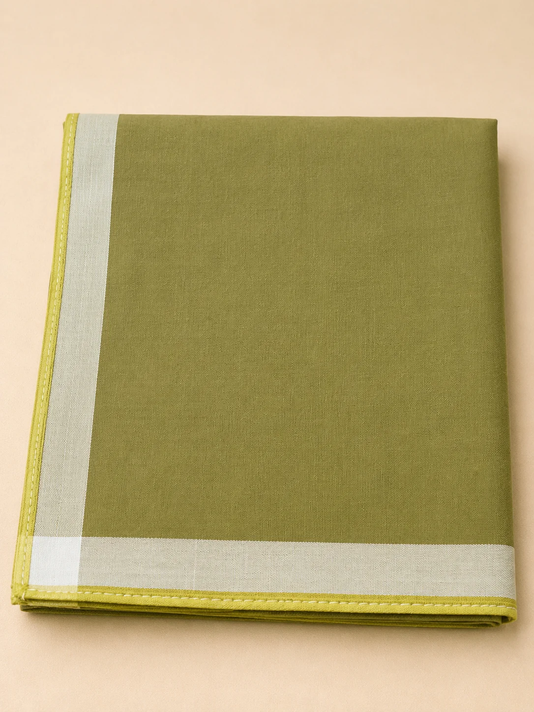 Premium Olive Green Men's Handkerchief