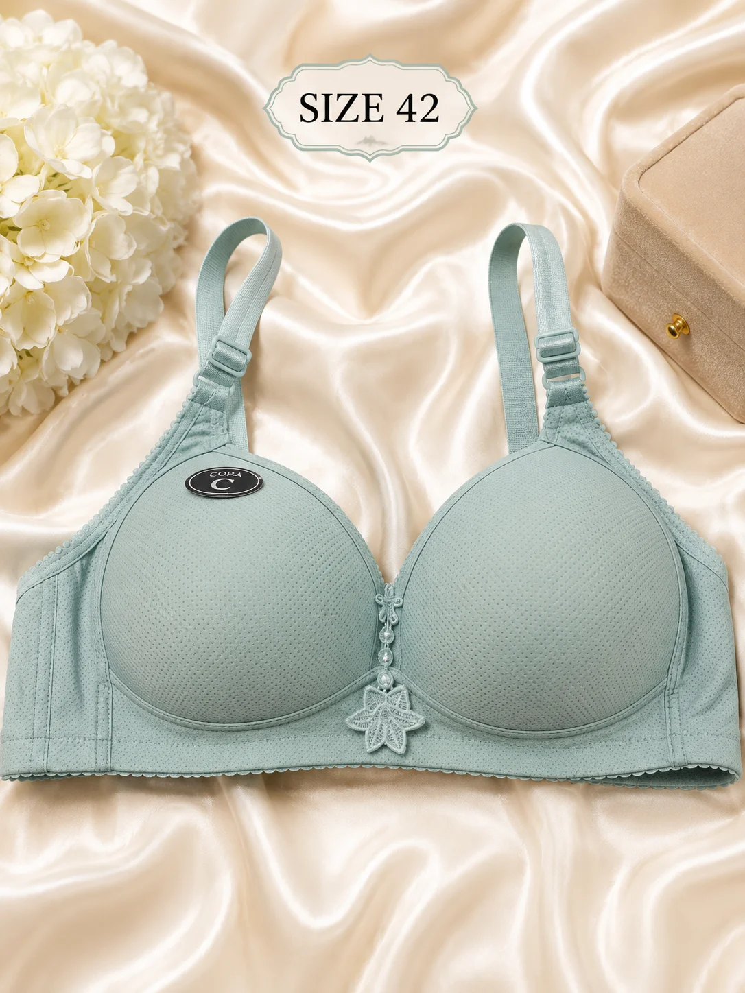 Premium Seamless Padded Bra – 4 Color Collection | Soft Comfort & Everyday Support.