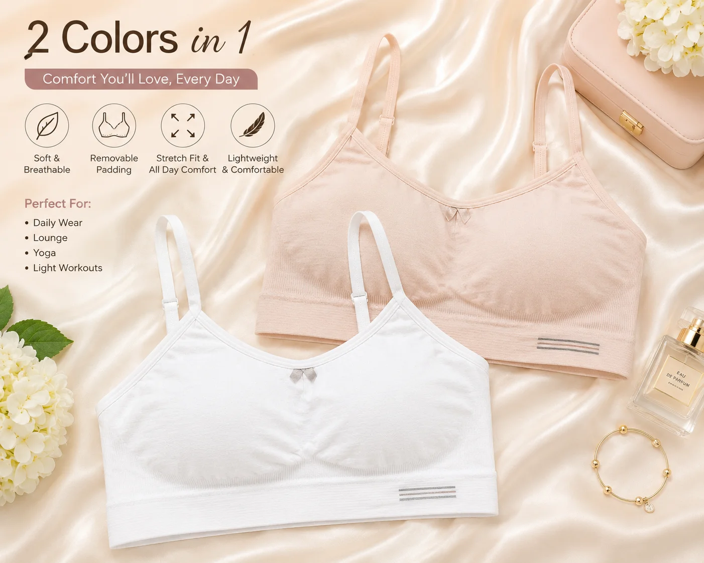 Seamless Comfort BLOUSE 2 COLORS Collection