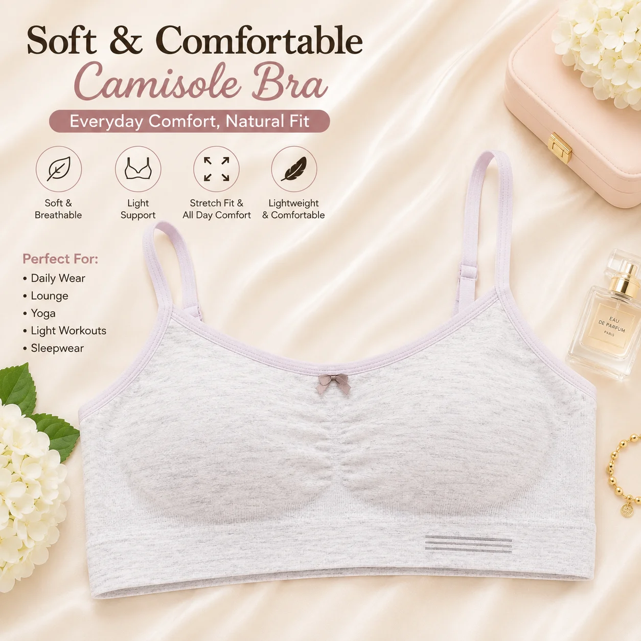 Seamless Comfort Camisole BLOUSE 2 Colors Collction