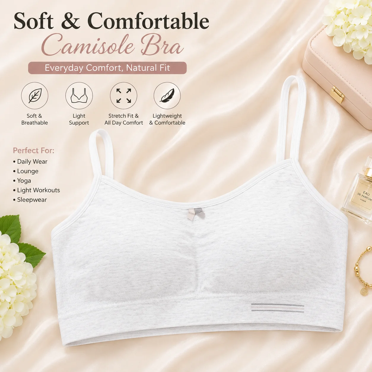 Seamless Comfort Camisole BLOUSE 2 Colors Collction