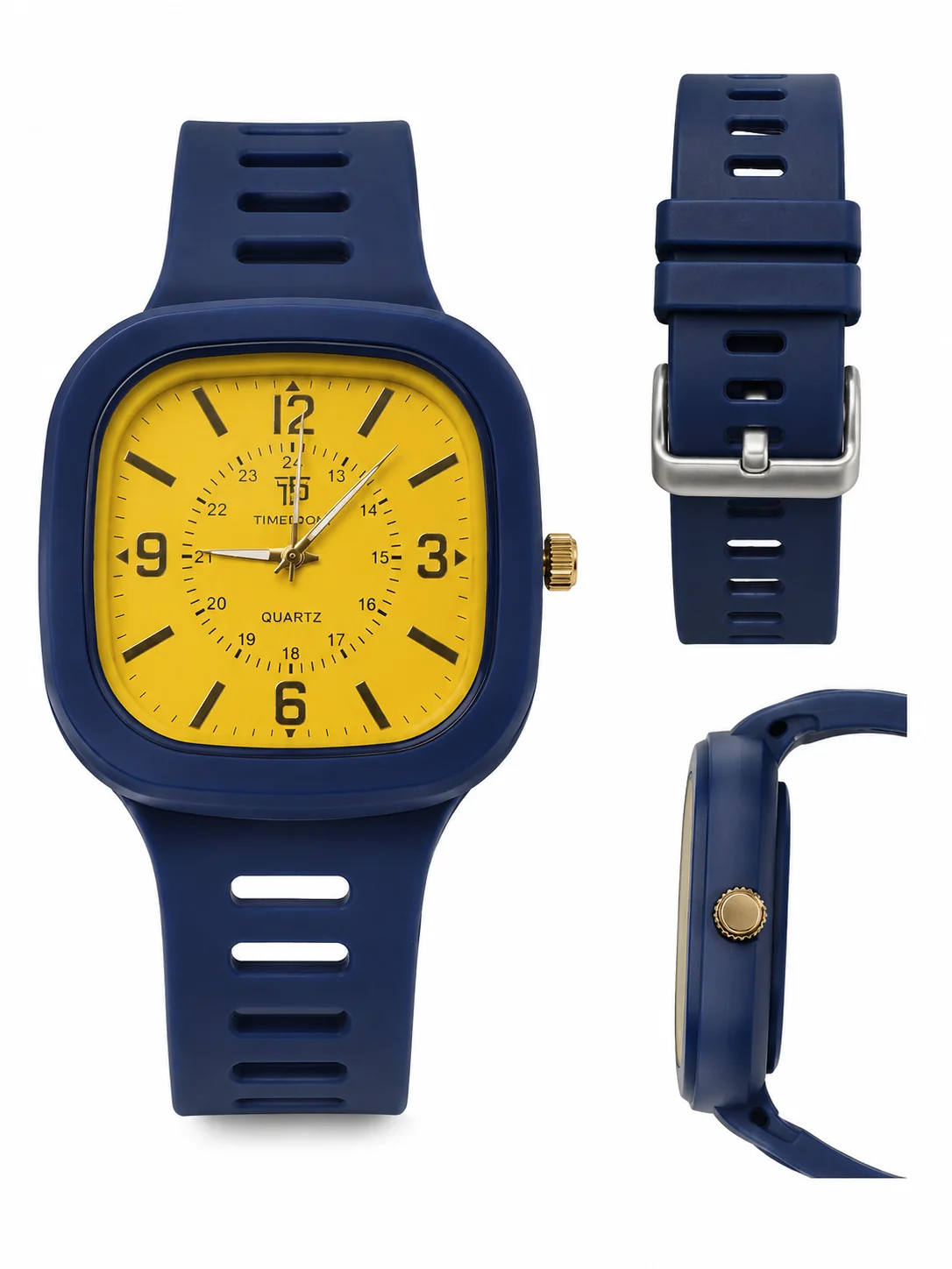 Time Worth Kids Analog Watch – Soft Silicone Strap