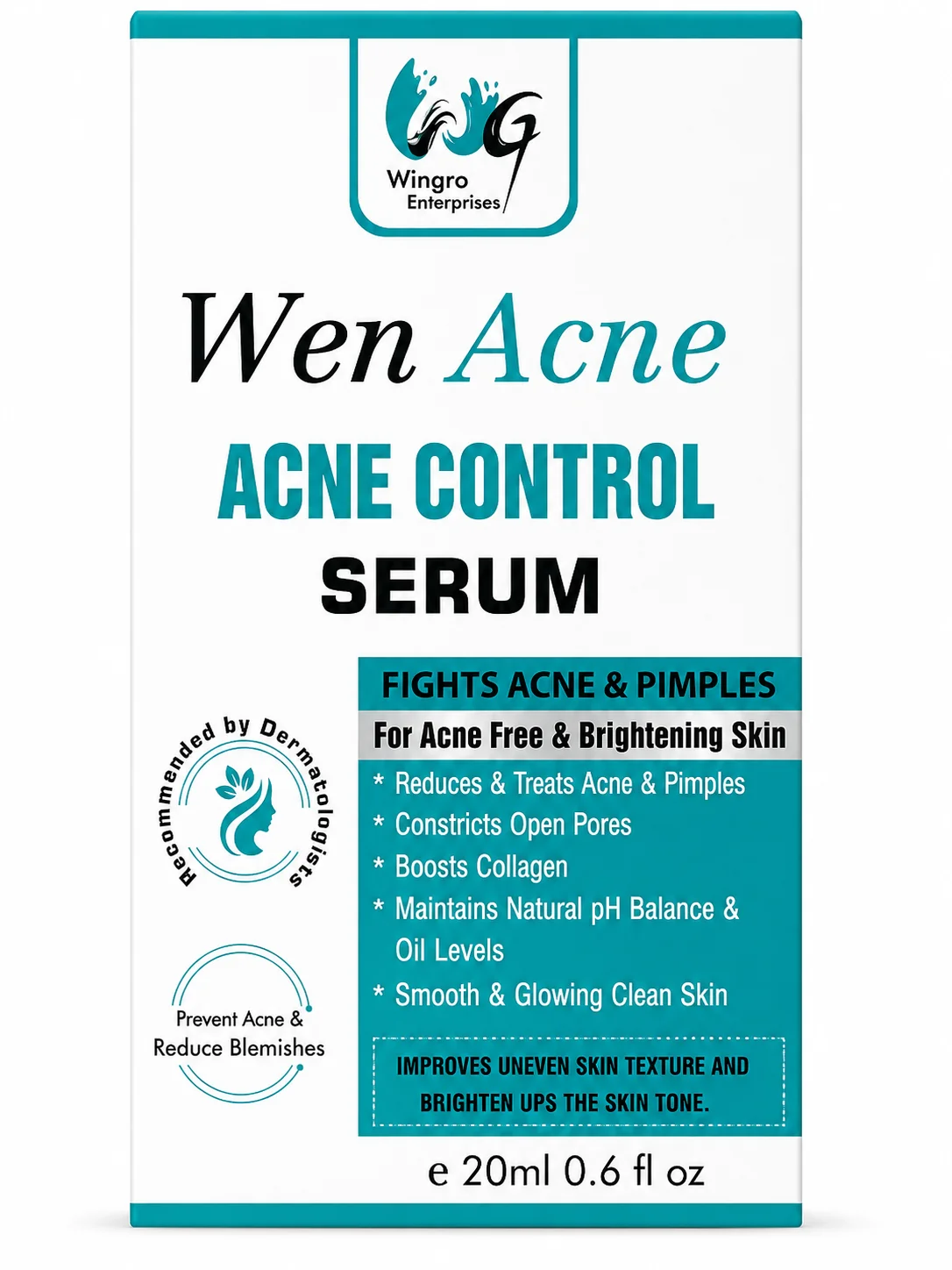 Wen Acne Acne Control Serum 20mL
